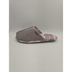 Barbour Simone Slippers Womens 6 Grey Slip On Flats Cozycore Cottagecore Hygge